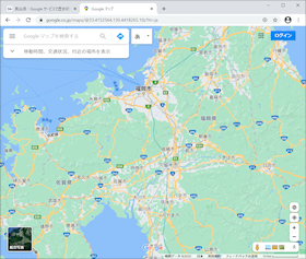 道路地図モード
